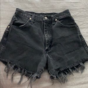 Wrangler high waisted shorts
